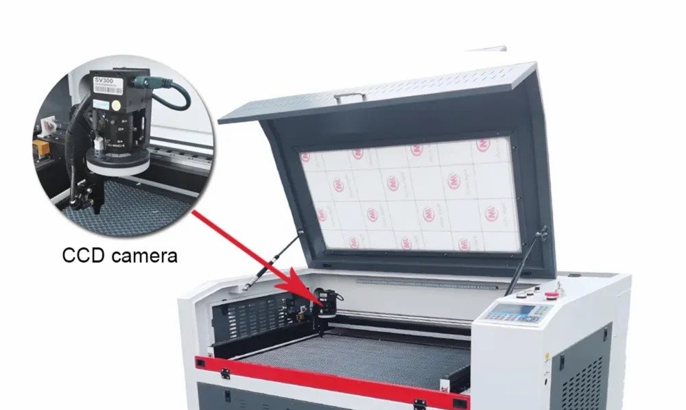 80W Camera Laser Cutting Machine1